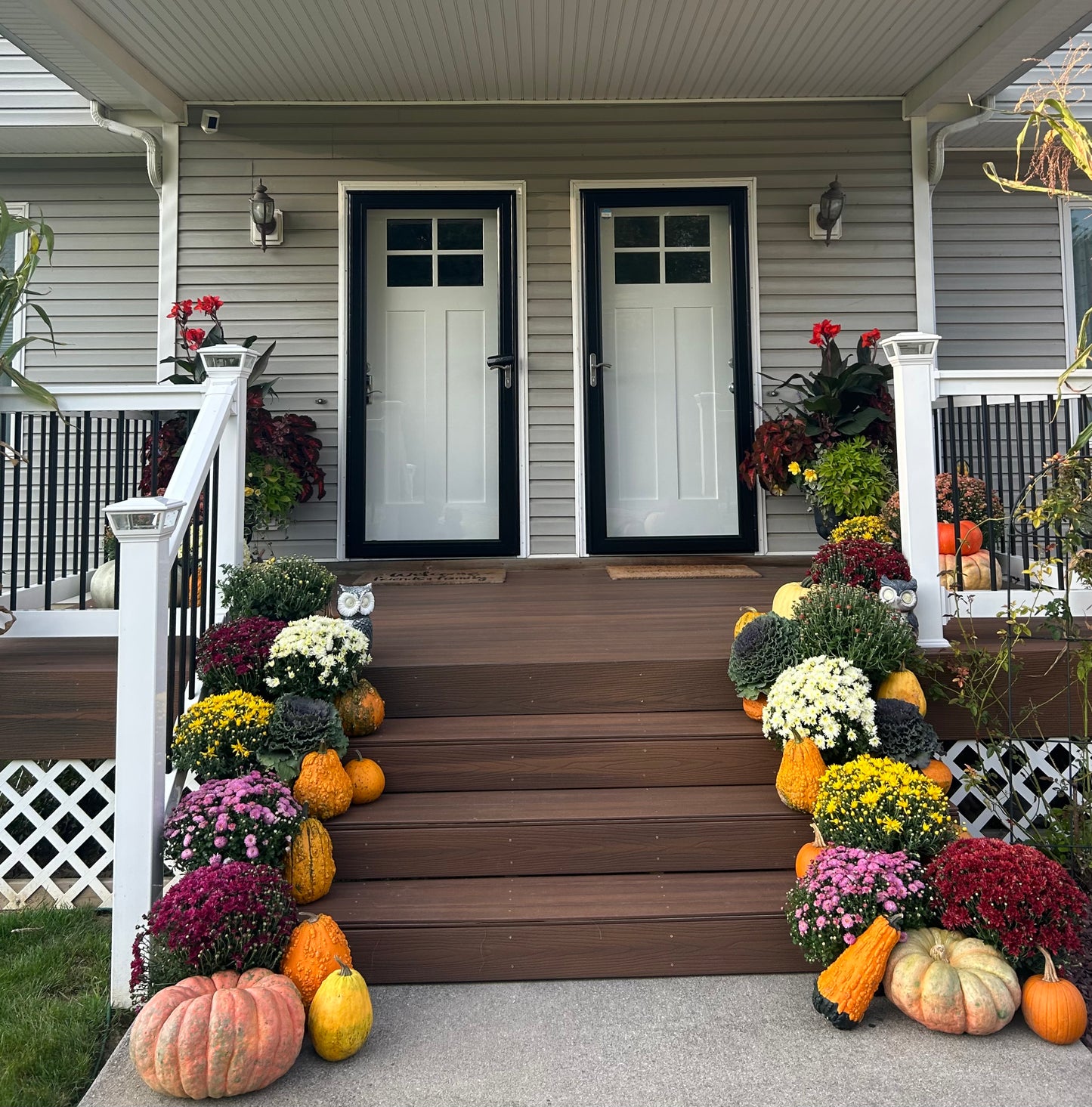 All out fall installation