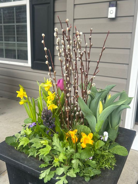 Spring planters