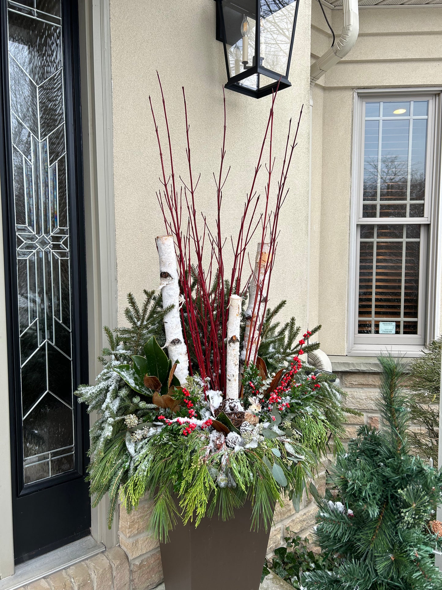 Classic Winter Planter